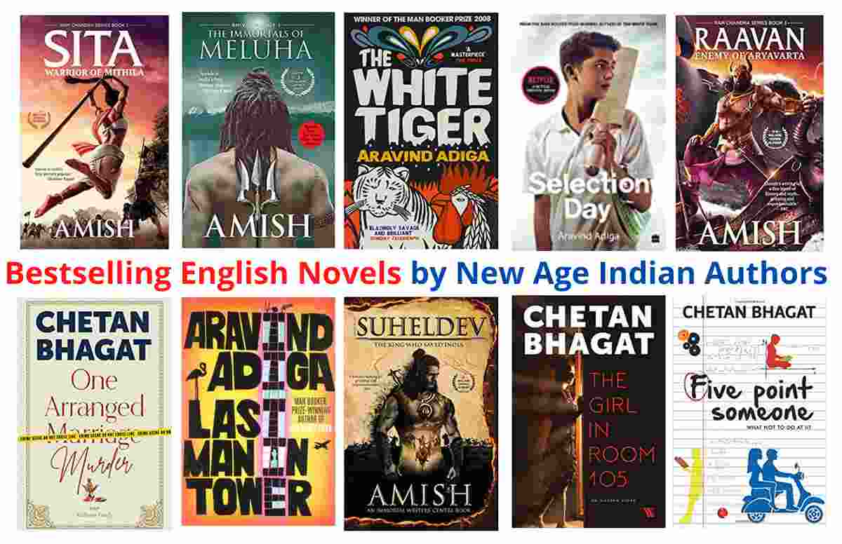 Indian Authors And Bestselling English Novels