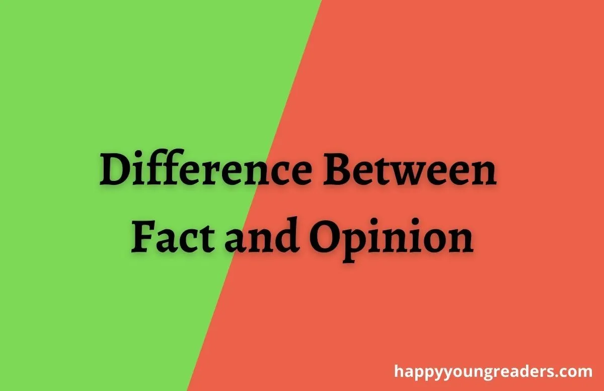 Difference Between Fact and Opinion