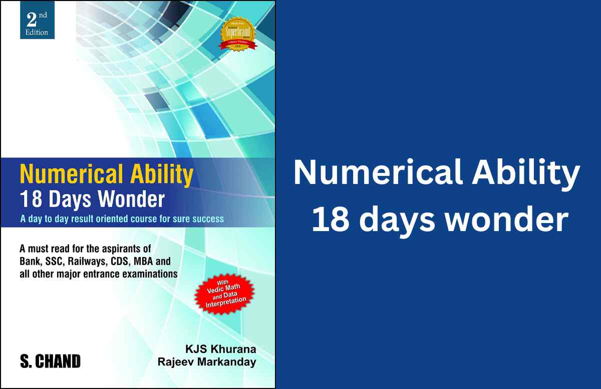 numerical ability books 18 days wonder